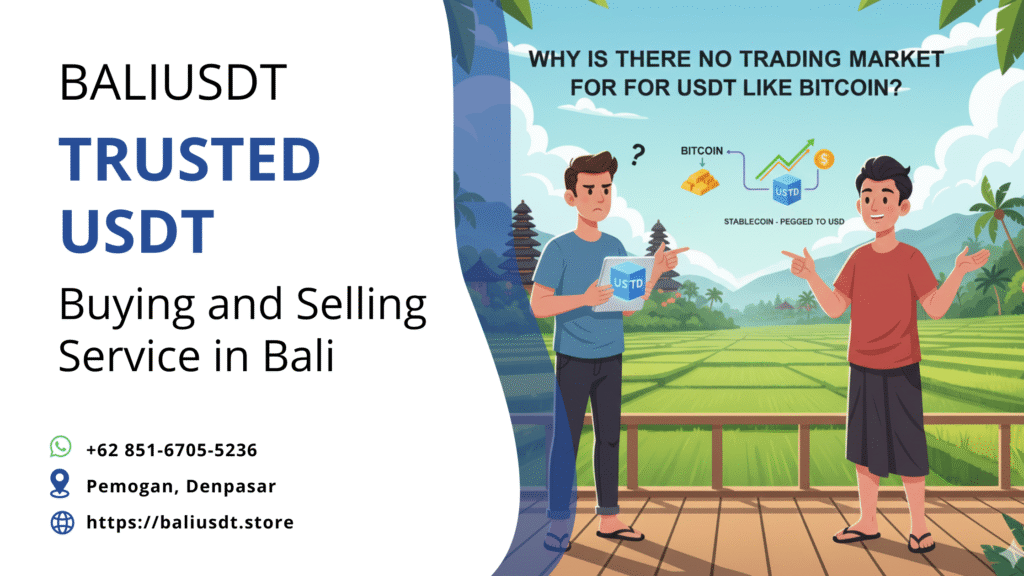 why is there no trading market for USDT